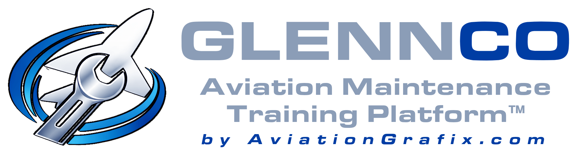 GlennCo Aviation Maintenance Training Platform&trade; logo